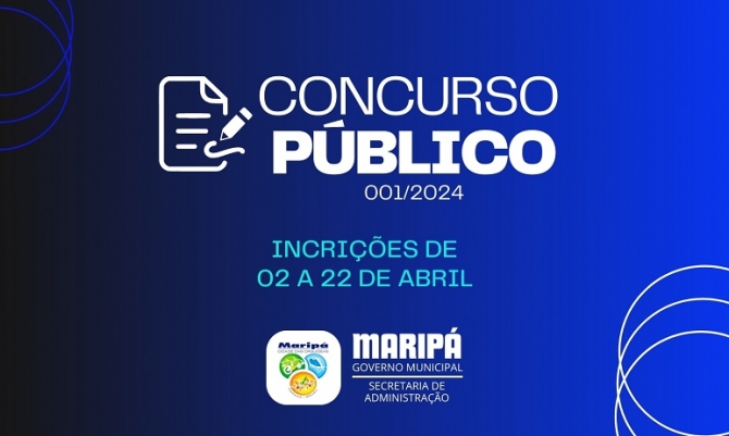 Inscrições para o concurso público de Maripá terminam ao meio dia de segunda-feira (22