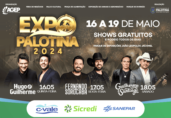 EXPO PALOTINA 2024 - Maior evento de Palotina será realizado em maio